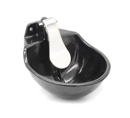 Fabricado en hierro fundido resistente con acabado duradero y revestimiento negro. Diseñado para entornos difíciles. Contiene piezas de acero inoxidable, empuje de gran calibre y válvula de agua sin sifón. 1